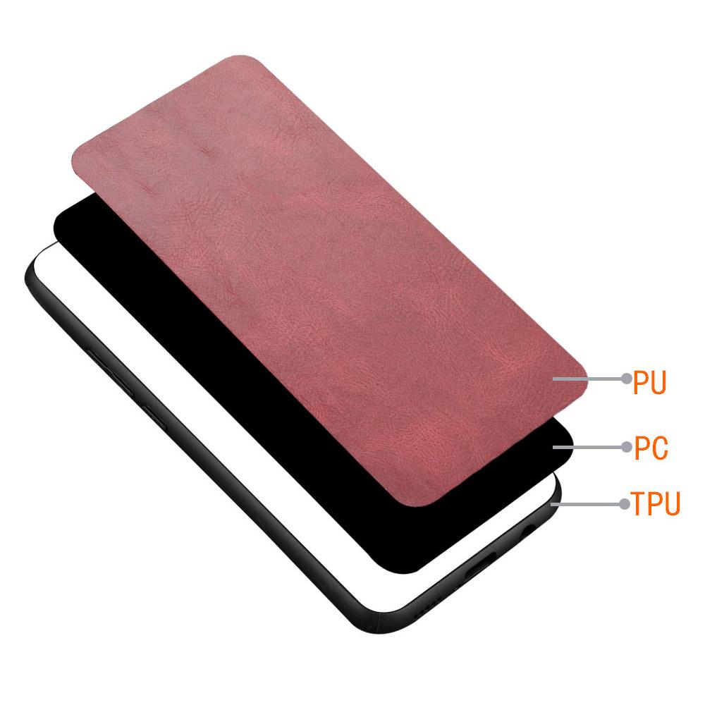 For Realme C61 4G/C63 4G Case Leather+TPU+PC Phone Cover Stitching Line