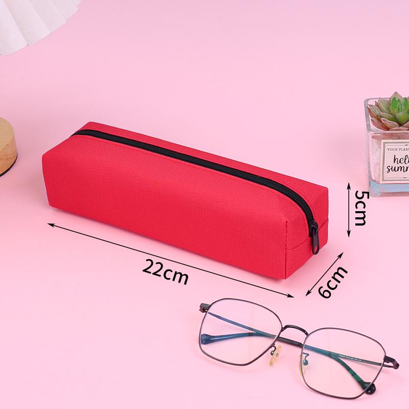 Geräumiges, langlebiges Federmäppchen für Schüler: Schmutzabweisend, Anpassbar, Quadratisches Design für Jungen und Mädchen