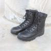 Comfortable Shock Absorbing Men's Military Combat Boots With Durable Rubber Sole