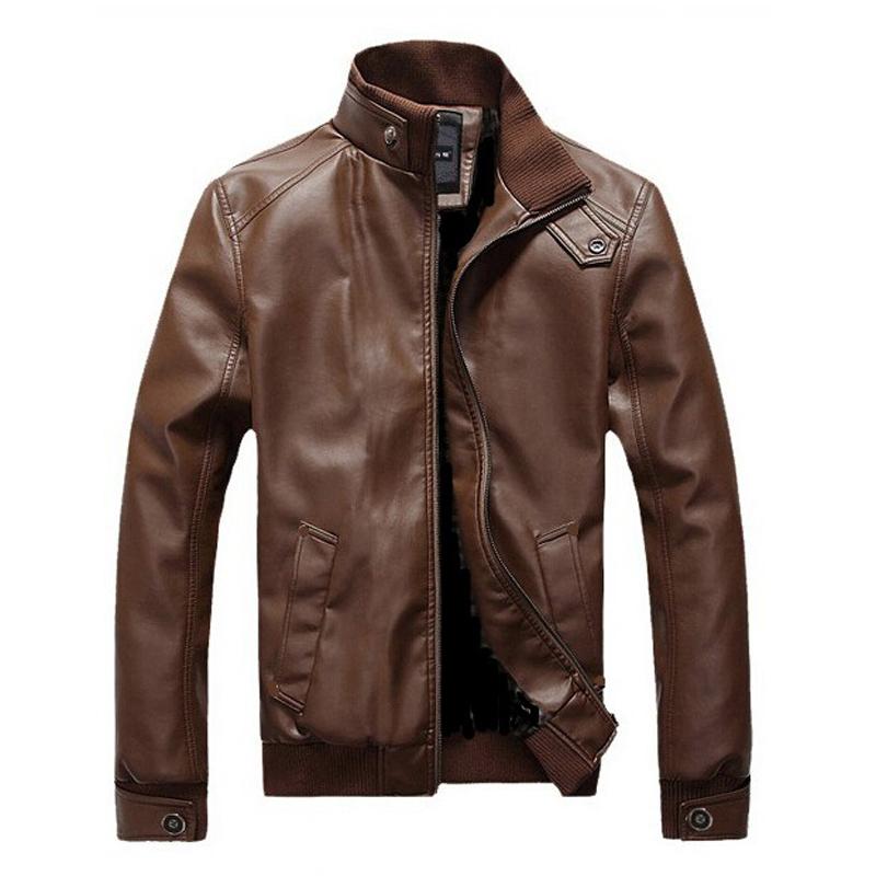affordable black leather jacket