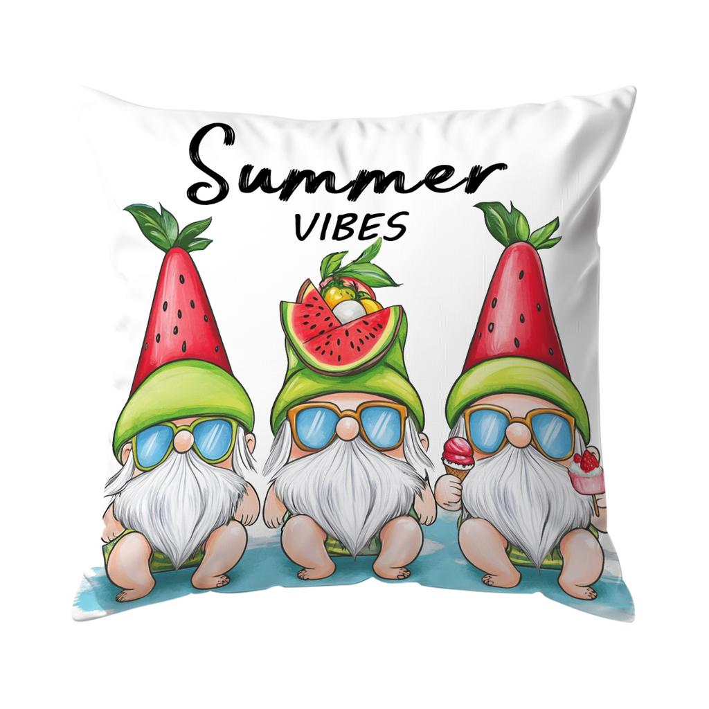 Skateboard Watermelon Pillowcase Printed Polyester 40/45/50Cm Throw Pillowcover Decorative Sofa Cushion Pillowslip Home Decor