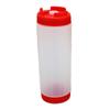 16/20/24oz Sauce Dispenser Plastic Olive Oil Dispensers Double Head Sauce Bottles  Mustard