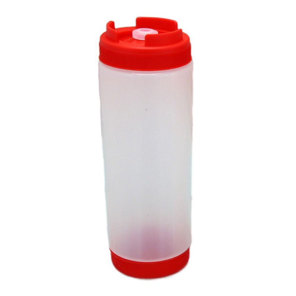 16/20/24oz Sauce Dispenser Plastic Olive Oil Dispensers Double Head Sauce Bottles  Mustard
