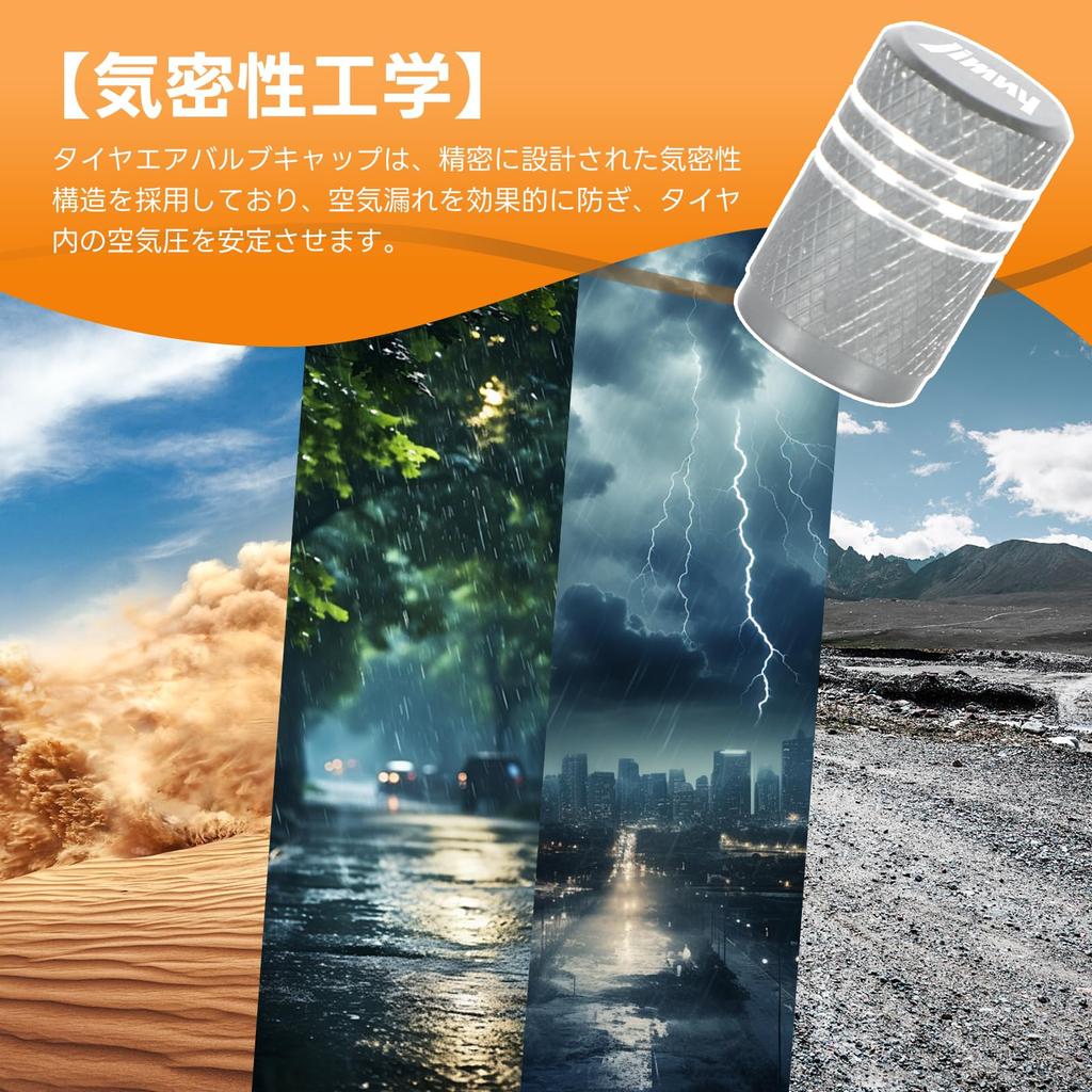 UmeMart JB64/JB74 Compatible avec Suzuki, Bouchons de valve de pneu en aluminium, Prévention de la corrosion, Garantie d'étanchéité à l'air, Tout-terrain