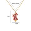 Claus Merry Christmas Clavicle Necklace Women Pendant Necklace Snowman Choker Christmas Necklace