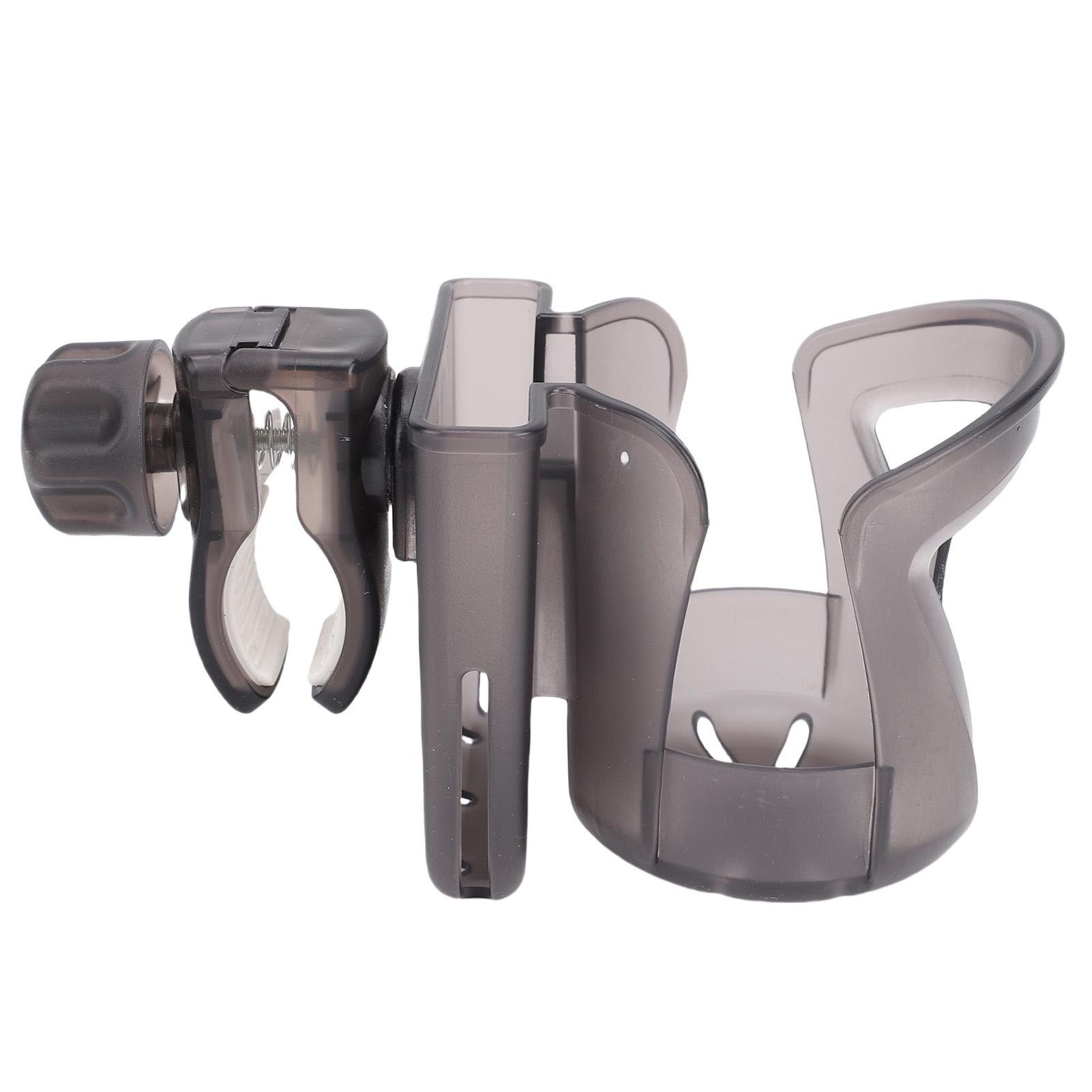 

Stroller Cup Holder Multifunctional 360 Degree Rotation Design Stroller Cup Holder with Phone Holder темно-коричневого