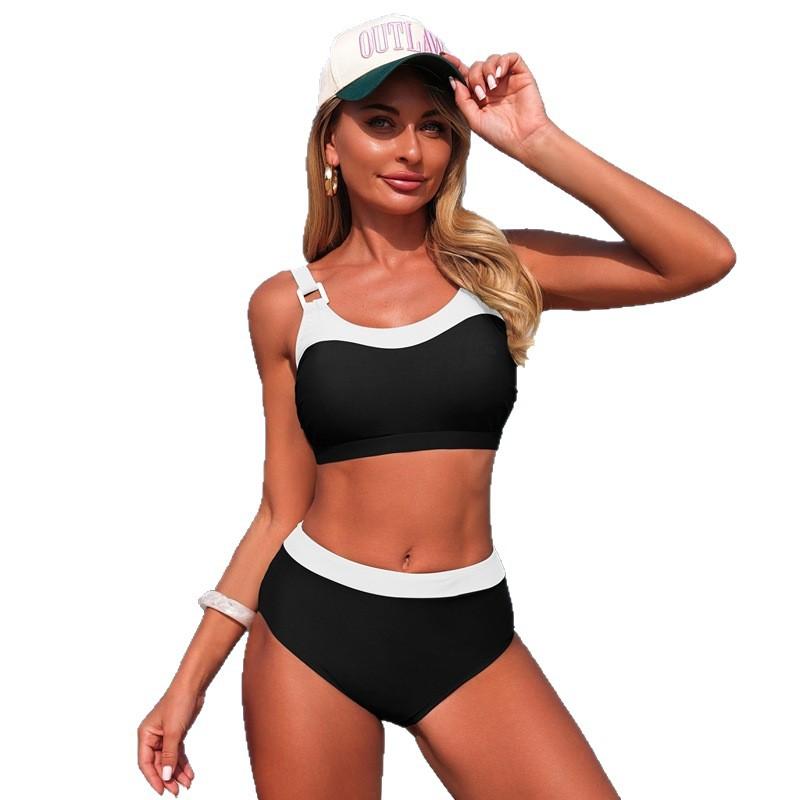 European and American Swimsuits New Split Swimsuits Women's Sports Bikini Spot