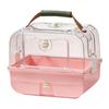 Bird Travel Carrier Pet Supplies, Ventilation, Outdoor Use, with Carry Handle Portable Parrot Cage for Conures, Budgies Finches