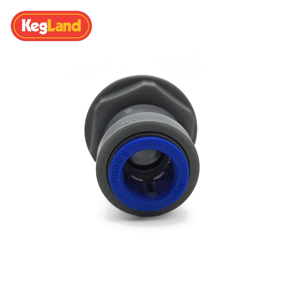 kegland Barware Plastic Valve Connector 9.5mm/8mm Female X 1/2 Male Thread Beer Brewing Homebrew
