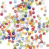 800/1600pcs 2mm Colorful Charm Seed Beads Glass Irregular Spacer Loose Bead for Necklace Earrings DIY Jewelry Making Supplies