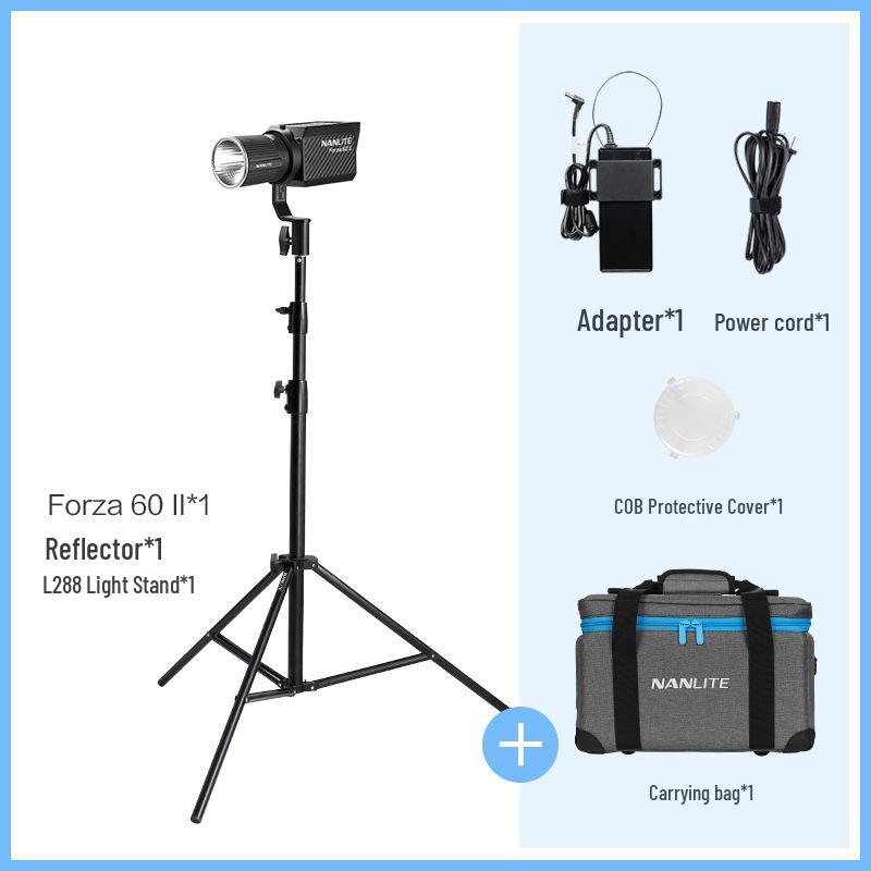 Nanlite Forza 60/60B II Bi-color Spotlight Kit for Photography and Outdoor Shooting