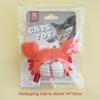 Cat Mint Cat Toy Fur-Real Crabs, Lobsters, Self-Entertaining Chew Toy with Sound Bell for Cleaning Teeth
