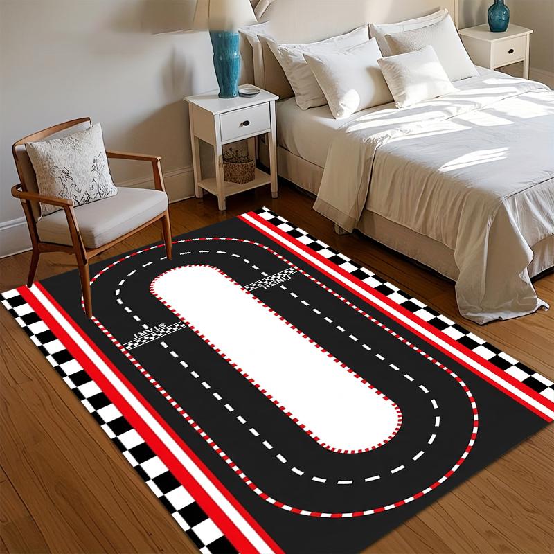 

Car Play Mat for Boys and Girls Highway City Traffic-Themed Rugs for Kids Toy Cars Kids Rugs for Playroom Non-Slip Kids Play Rug 40cm x 60cm