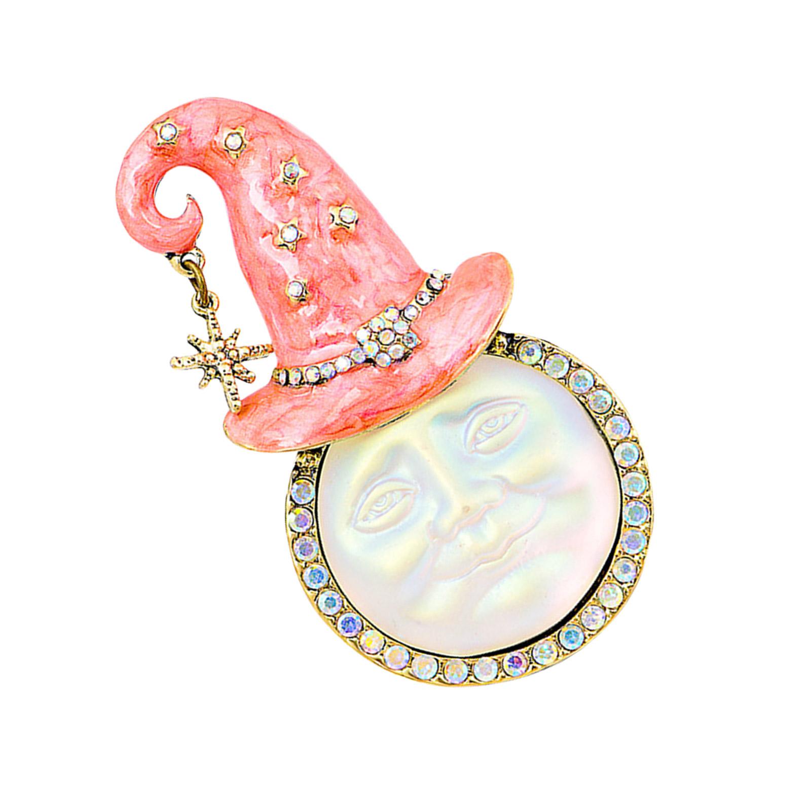 

Многоцелевая эмалевая брошь на тему веселого клоуна, элегантные дизайны, портативный модный аксессуар для исполнителей, для повседневной одежды синий