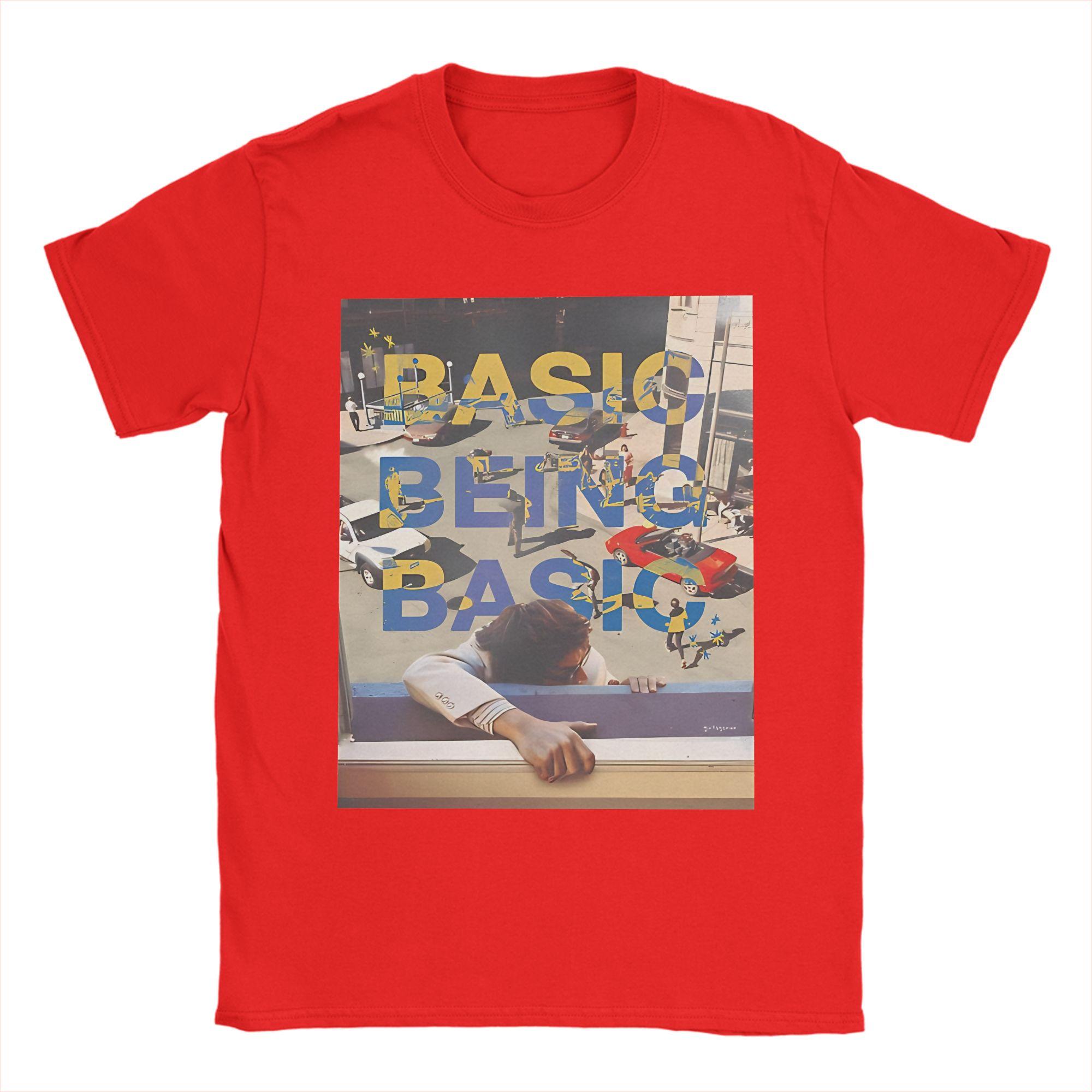 All Seasons Basic Being Basic By Djo T Shirt For Unisex  100 Cotton Tshirts Short Sleeve Clothes S