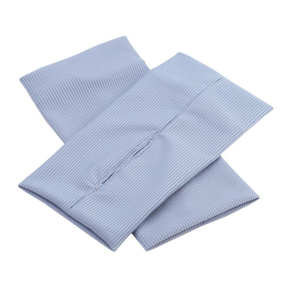 1Pair Elastic Anti-UV Gloves Ice Silk Fingerless Gloves Sunscreen Half Finger Gloves Summer Outdoor