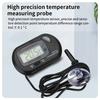 Digital Aquarium Thermometer with Probe Suction Cup Fish Tank Water Electronic Measurement Degrees Celsius ℃