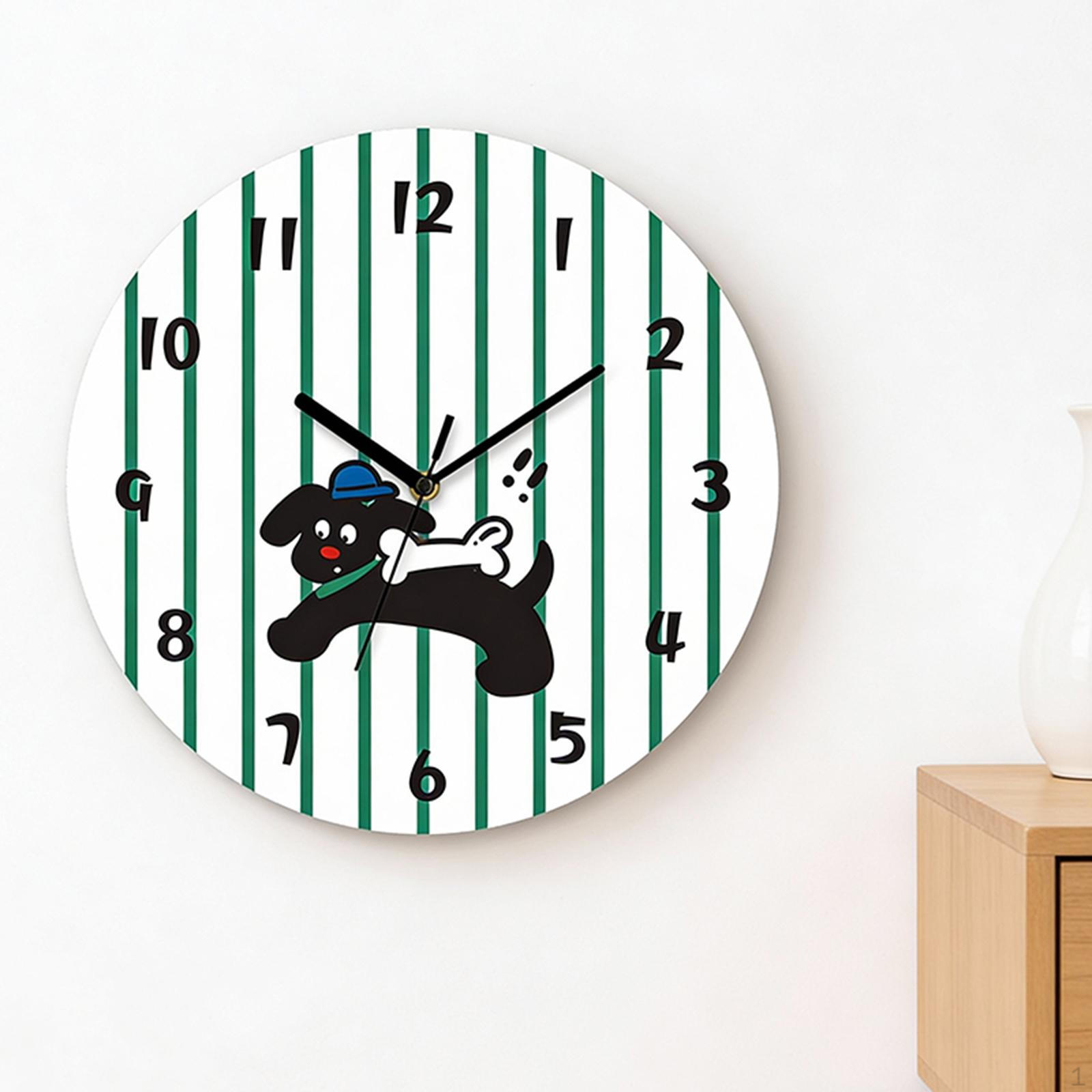 

Часы с арабскими цифрами Декор Настенные Декоративные для Офиса Классной Комнаты Детской Комнаты Спальни 20cm