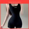 Costume da bagno intero a copertura totale da donna in tessuto di poliestere per nuoto e sport acquatici