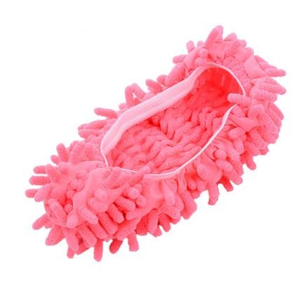 2 PAIA Pantofole Scarpe Multifunzione per Pulizia Polvere Pavimento Panno Scarpe Mop Pigro Casa Pavimento Lavabile Pulizia Microfibra Vestiti