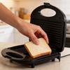 Multifunction Breakfast Sandwich Maker With Mechanical Control For Family Kitchen