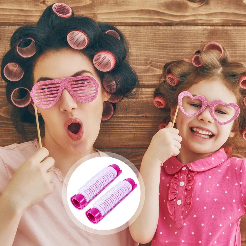 20Pcs Hair Rollers Plastic Curlers Sturdy Hair Styling Tools Easy Operation Natural Waves Travel Use Personal Styling Tools