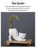 Creative Cat Tail Ceramic Succulent Pot - Cartoon Cactus Flower Vase