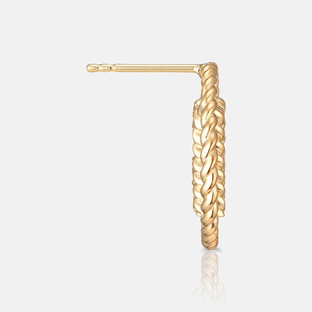 Tuberare Gold Silver Earrings A201Se0063Ypq