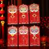 6pcs/set Cartoon Snake Year Red Envelopes Chinese Style Money Packet  Chinese New Year