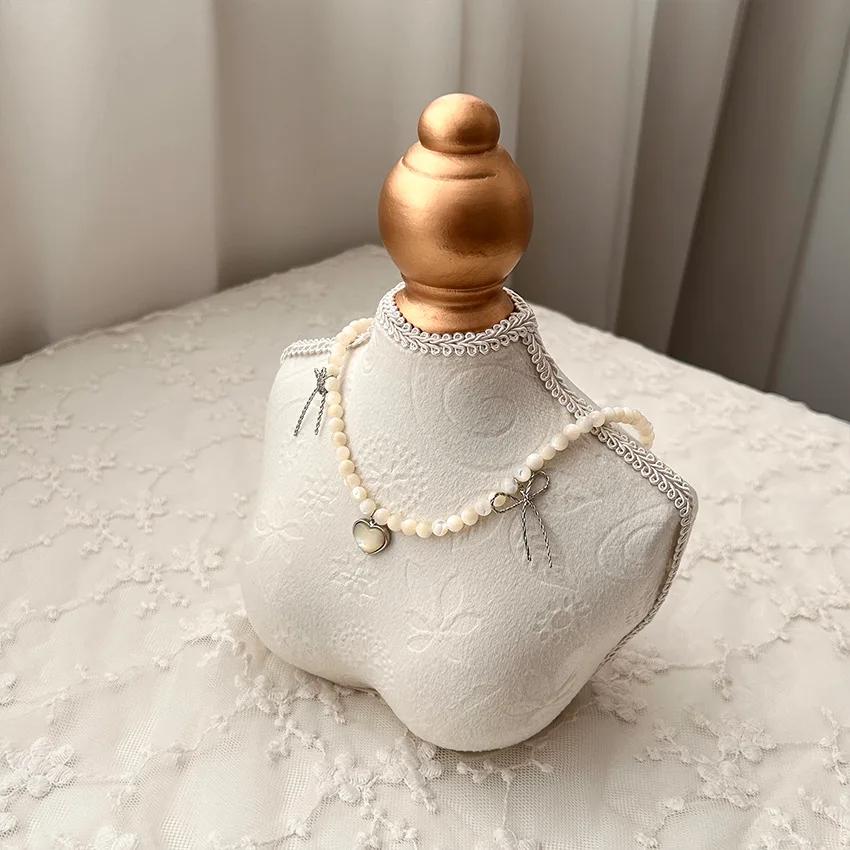 Necklace Display Stand Jewelry Earing Ring Display Chain Bust Stand Scarf Holder Mannequin Model Ornament Bedroom Decoration