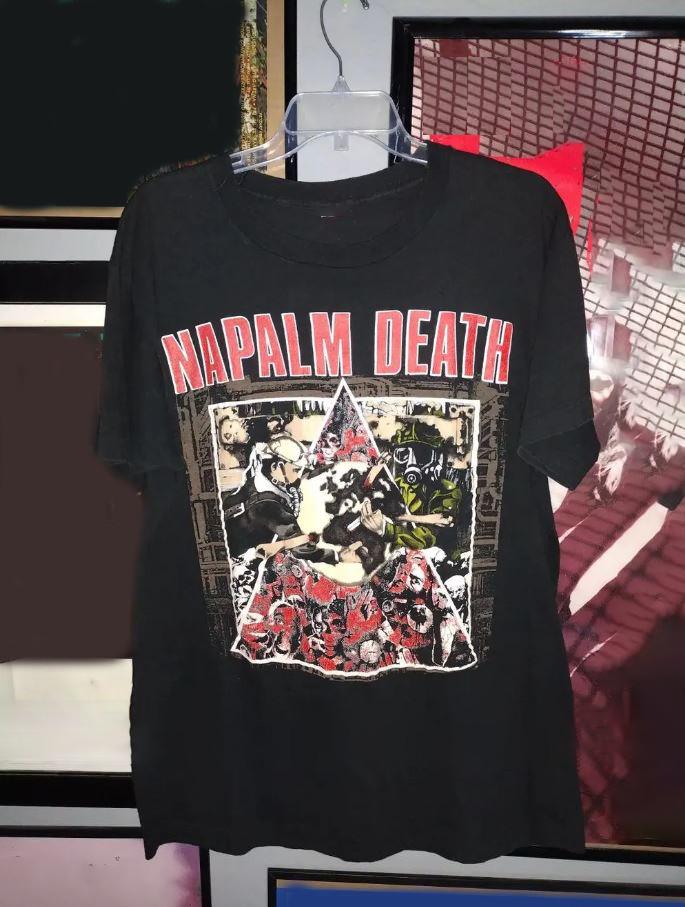 

Футболка Napalm Death Band Smear Campaign, короткий рукав, унисекс, SB099 S