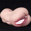 Männlicher Masturbatorbecher 2 IN 1 Pocket Pussy Erotische Sexspielzeuge Künstliche Anale Vagina 3D Realistische Vagina Silikon Sexspielzeug für Männer