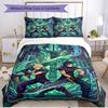 3pcs Duvet Cover Set (1*Duvet Cover + 2*Pillowcase, Without Core), Final Fantasy Print Soft All‑Season Bedding Set, Home Bedroom Decor Gift