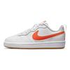 Nike Court Borough Low 2 GS White Orange Kids Sneakers Summit-White Sail BQ5448-114