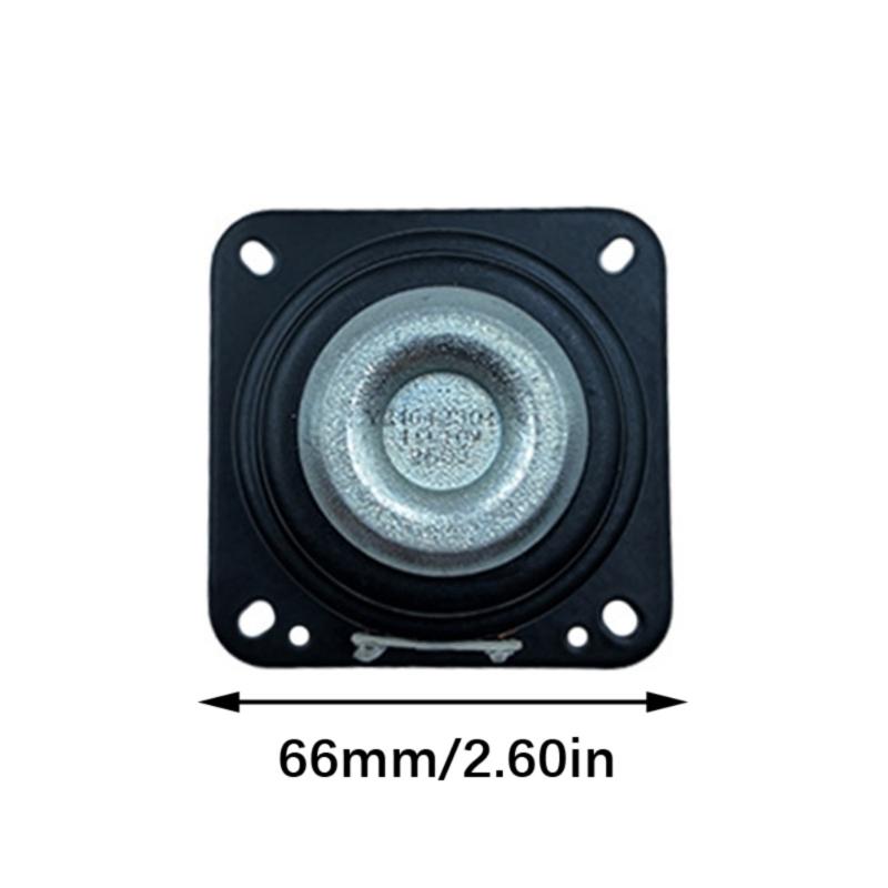 High Performances 66Mm Car Music Subwoofer Speaker Driver With Aluminum Basket And Rubber Edges For Car Music Upgrades