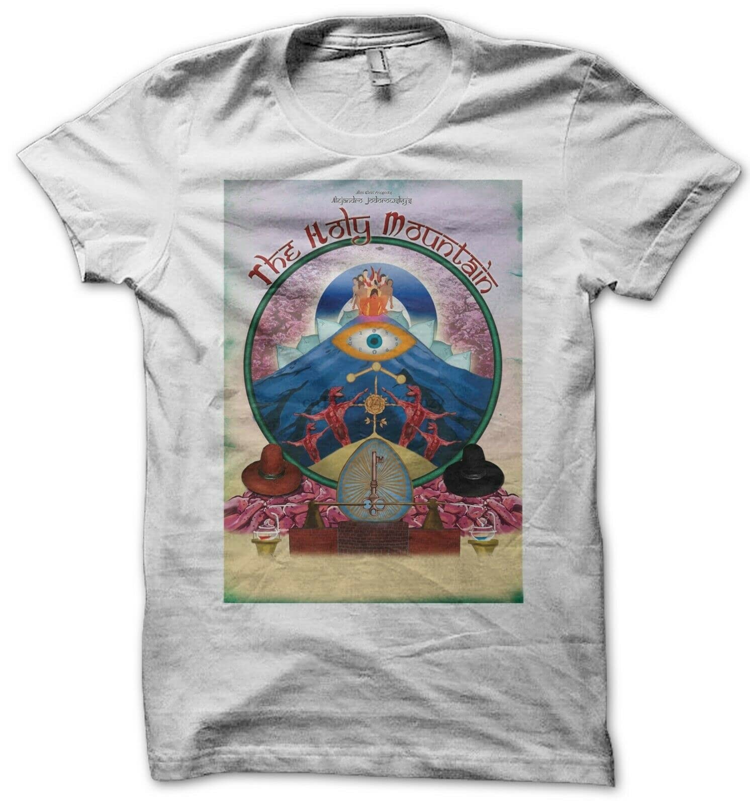 The Holy Mountain 1973 Jodorowsky Film Mens White S-XL XXL белый