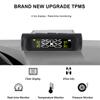 Battery Version Digital LCD Display Auto Security Alarm Systems Tyre Pressure Monitoring System Car TPMS with 4 External Sensors