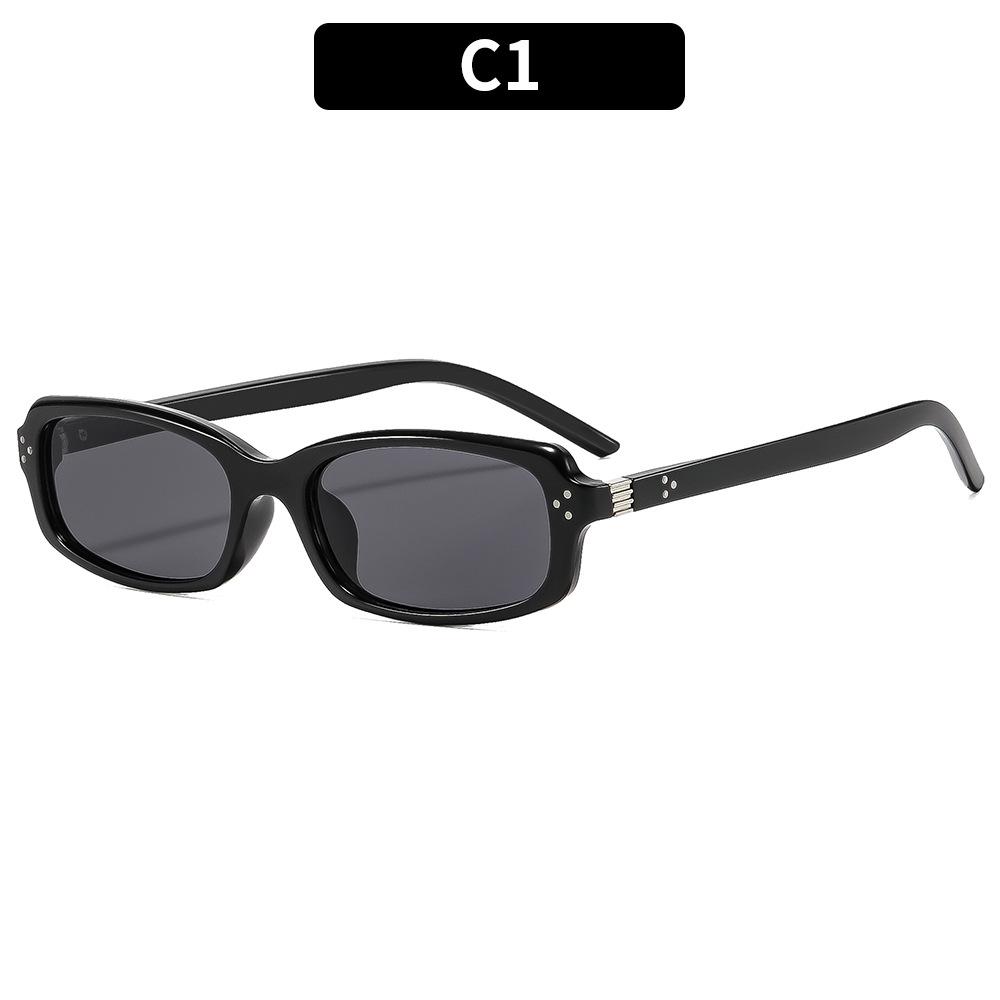 Korean Small Square Rice Nail Sunglasses Ins Style Versatile Uv Protection Influencer Matching Daily Eyewear For Women
