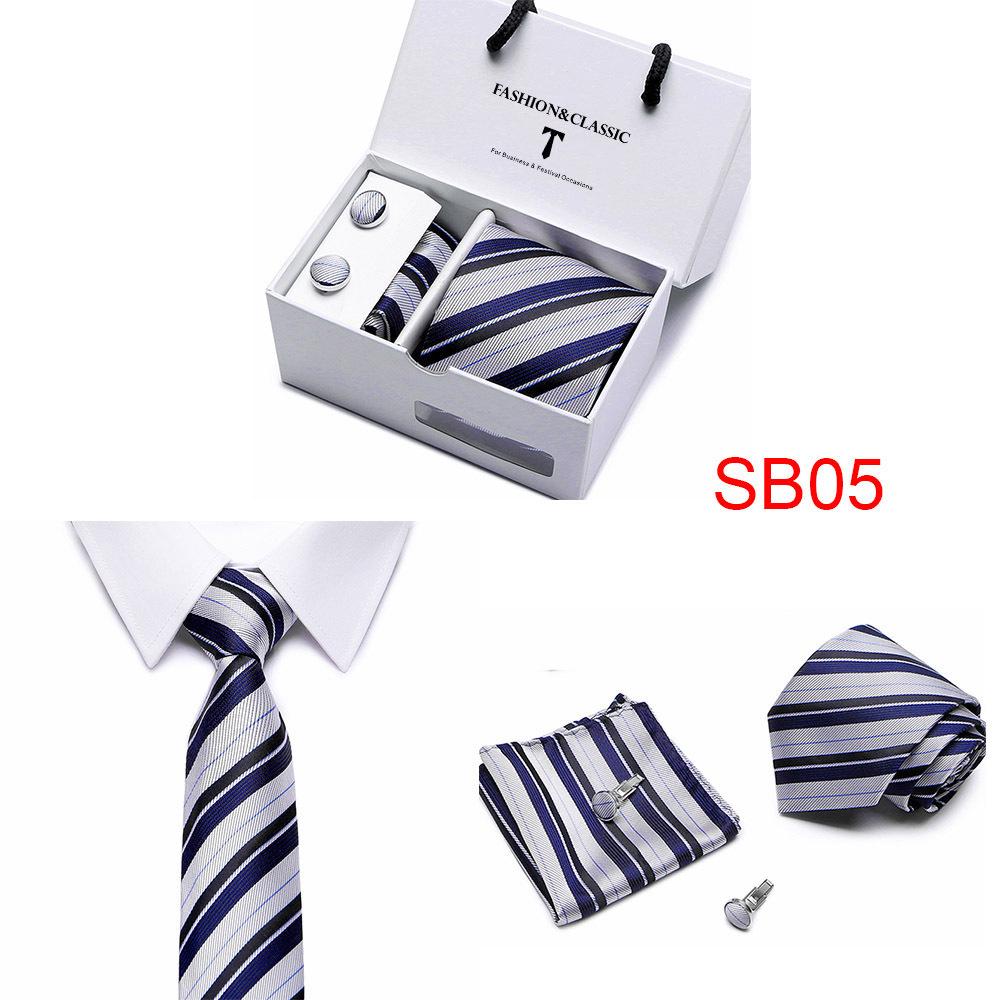 Men's 5-Piece Tie Gift Box: Formal & Wedding Attire