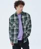 OUTDOOR PRODUCTS Check Long Sleeve Shirt (Green)