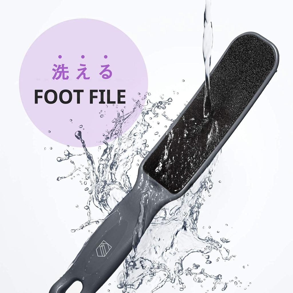 Steinder Foot Easy To Use for Wet and Dry Fully Heel Foot Safe and Cleans Callus Remover File, Feet, Washable, File, Exfoliating, Polishing, Care,