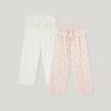 Lunaluz Women Cotton 9 Part Pocket Pajama Pants 2c