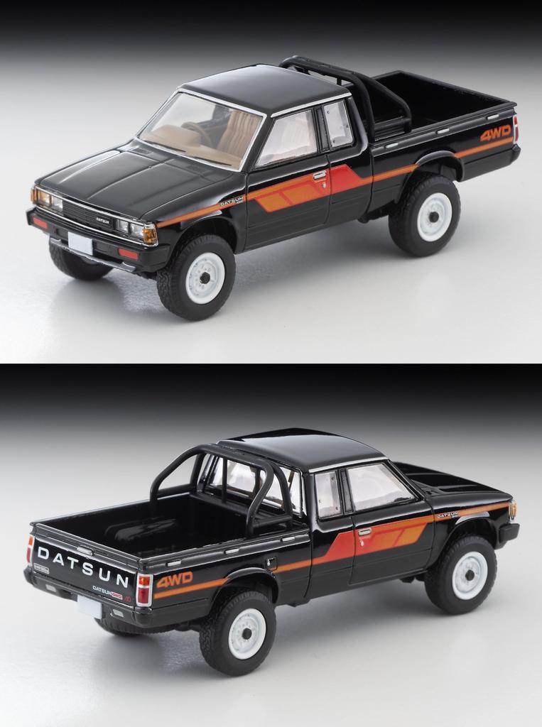 Tomica Limited Vintage Neo Datsun Truck 4WD King Cab AD Černý hotový produkt LV-N320a
