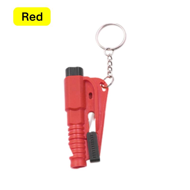 3 In 1 Safety Hammer Car Emergency Rescue Car Escape Tool Window Breaker Seat Belt Cutter Compact Emergency Hammer Escape Tool