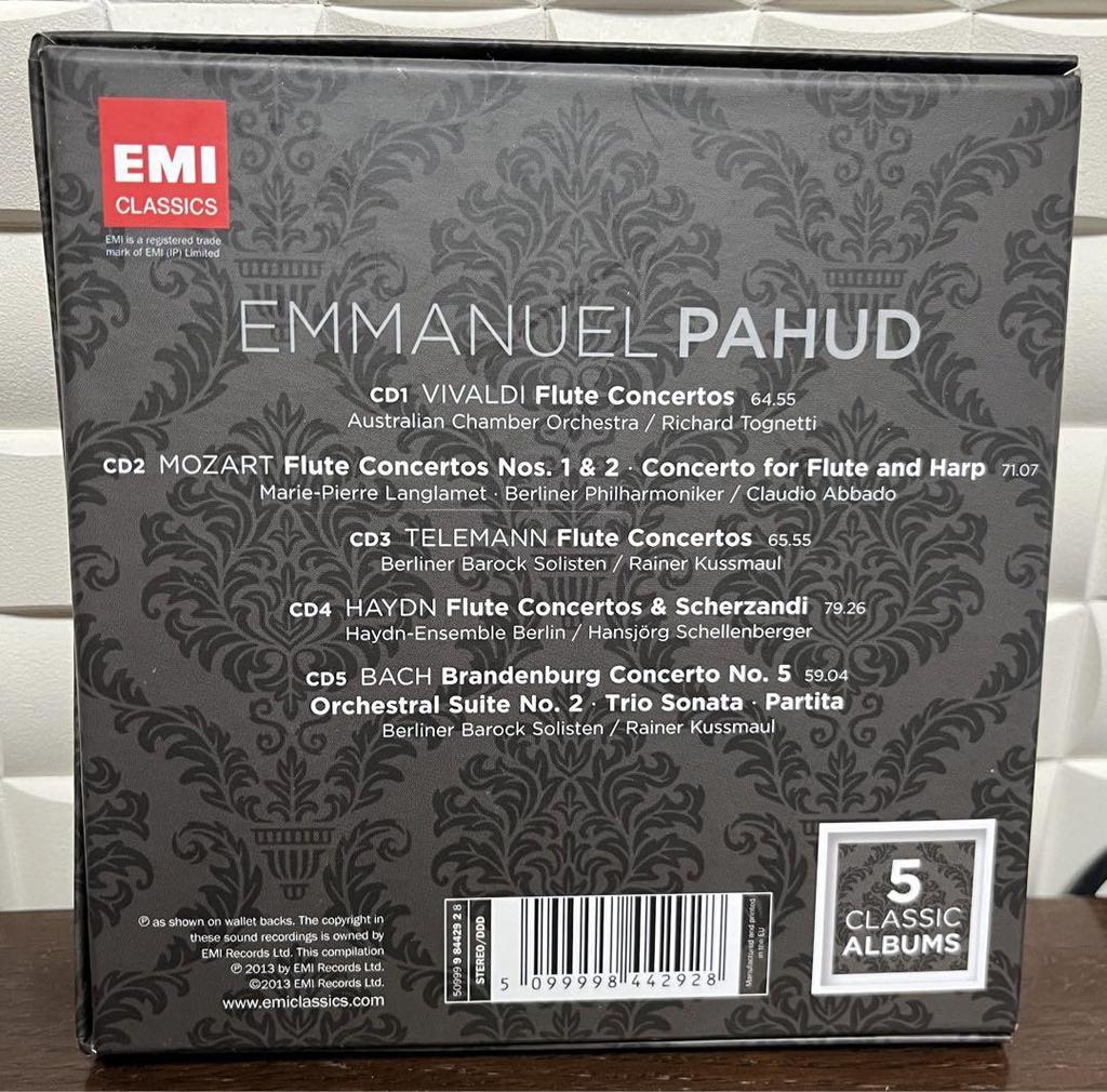 [USED] Emmanuel Payud 5 CD album set