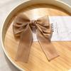 Bow Barrettes Hair Accessories Hair Clip Fashion Mesh Ribbon Hairpin Barrettes