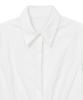 Hanahi Under Pocket Half Shirts White