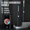 Smart Visual Ear Cleaner Set 1080P HD Camera Ear Wax Removal Tool with WiFi Connection LED Earpick Endoscope for Personal Care
