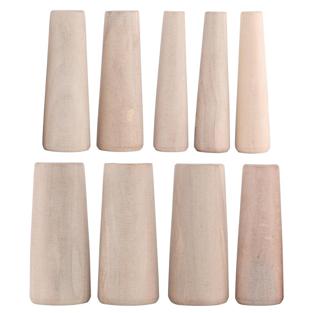 9pcs Safety Wooden Plug Stops Emergency Leaks Accessory for Marine Boat Yacht Sailing Fishing