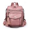 2025 Retro Style Spring Women's PU Backpack: Trendy & Multifunctional Design
